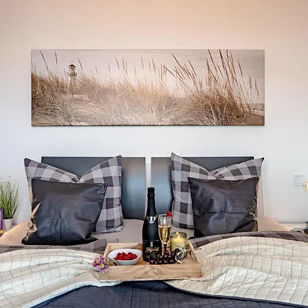 Hébergement de vacances Schleivilla Lootsen Hus By Seeblick Ferien Oro, 3etagen,8pers,sauna,kamin