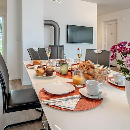 Hébergement de vacances Schleivilla Lootsen Hus By Seeblick Ferien Oro, 3etagen,8pers,sauna,kamin